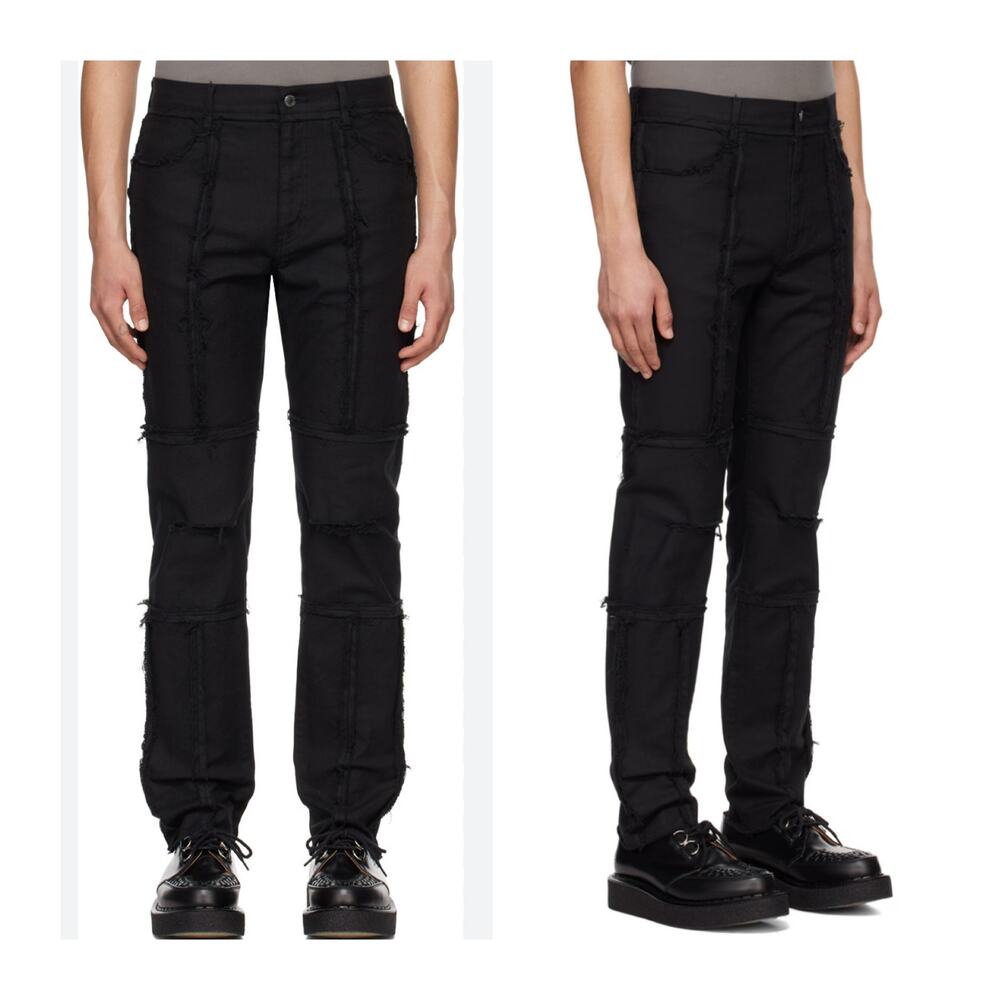 Undercover UP1D4504 Raw Edge Slim Fit Jeans
